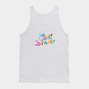 Happy Birghtday Tank Top